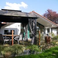 ferienhaus altes land ankerglueck aussenansicht hollern twielenfleth elbe 