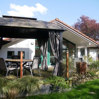 ferienhaus altes land ankerglueck aussenansicht hollern twielenfleth elbe 